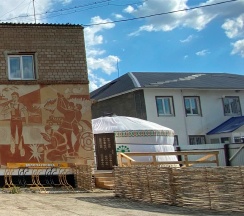 Юрта в Алтынай