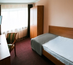 Эконом Стандарт одноместный номер с односпальной кроватью в Прикамье