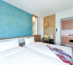 Двухместный номер Grand Deluxe с балконом 2 отдельные кровати в Centre Point Prime Hotel Pattaya