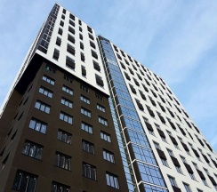 Апартаменты студия ВИДОВАЯ СТУДИЯ НА 19 ЭТАЖЕ в Сутки как дома на улице Сакко и Ванцетти 77