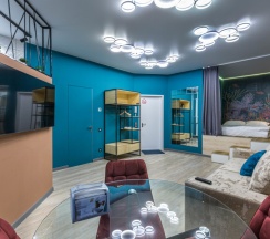 Студия 104 на 4 этаже 2 подъезд (г. Тюмень, ул. Малыгина д.90) в Rehome