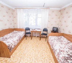 Номер эконом с 2 односпальными кроватями в Стрела