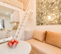 Двухуровневая студия  стандарт четырехместая в Sokroma Фонтанный дом