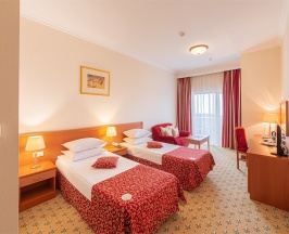 Стандарт (вид на море) с раздельными кроватями в Валентина