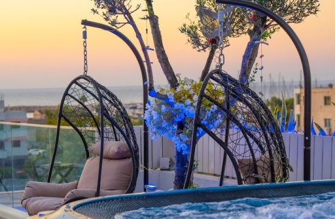 Кипр, Ларнака: Апартаменты Mesogios House Suites