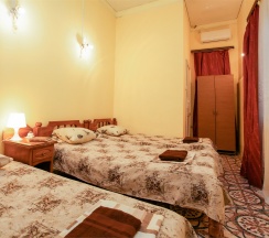 Стандартный 3х местный номер 1 этаж в Green oasis Vavilon