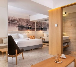 Двухместный полулюкс (двуспальная кровать) в Ibis Styles Heraklion Central