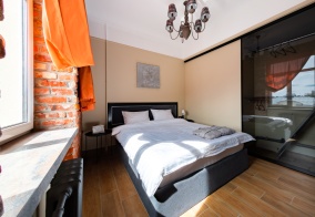 Апартаменты Апартаменты InterLoft 5 Old Town Free Parking Wi-Fi 100/50 Smart TV в Минске