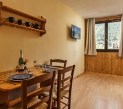 Студия с видом на горы в Chamonix Sud - Bâtiment G 45 - Happy Rentals