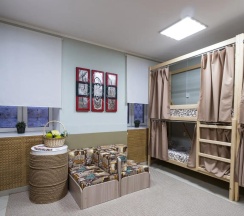 Кровать в общем 8-местном номере (удобства на этаже) в I hostel