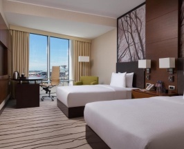 Двухместный номер Business с красивым видом из окна 2 отдельные кровати в DoubleTree by Hilton Moscow-Vnukovo Airport