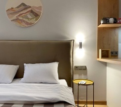 Студио в новом Апарт-отеле "Putilov AVENIR" (Метро Кировский Завод, 5 минут пешком) в Rauktis apartments