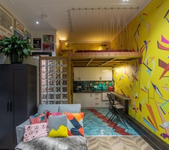 Апартменты стандарт Pop art factory (Поп арт фэктори) в Dao dé Rooms (Дао Де Румс) на Партизанском проспекте