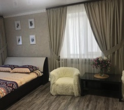 Двухместный люкс (двуспальная кровать) в Апартаменты Станция