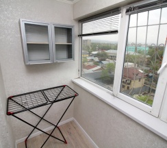 Двухместные апартаменты Comfort с 3 комнатами с балконом двуспальная кровать в Квартирное бюро