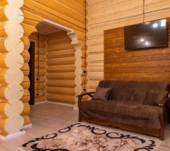 Сруб Большой с красивым видом из окна в Wood palace