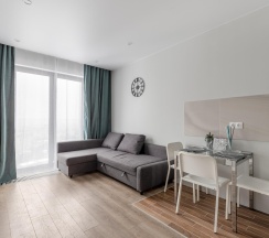 1-комнатные апартаменты студия в MOKO Apartments (МОКО Апартментс) на улице Окская