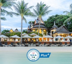 Одноместный семейный люкс 2 отдельные кровати в Dara Samui Beach Resort - Adults Only