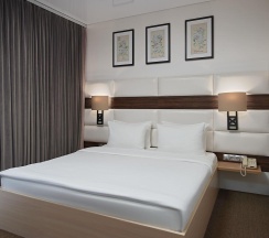 Номер делюкс стандарт в AurA City Hotel
