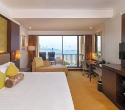 Двухместный номер Premium с видом на сад (двуспальная кровать) в Dusit Thani Pattaya