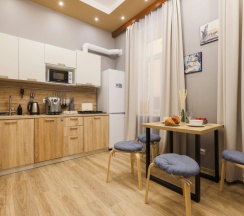 Двухместные апартаменты (двуспальная кровать) в Апартаменты J&N Apartments Ленина 18