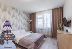 Апартаменты Стрелка на улице Бурнаковская 53 в Нижегородской области