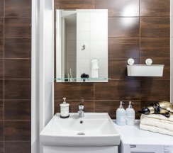 Апартаменты c 1 комнатой с балконом в Апартаменты Eliza Home на Торфяной дороге