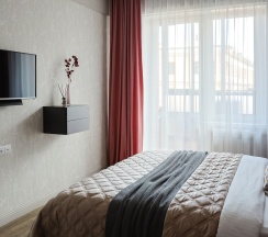 Квартира в Апартаменты на 9.3 Rose Studio ул. Гаврилова, 4