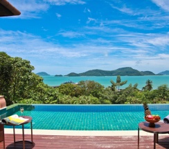 Люкс Семейный с 2 комнатами с видом на океан в Sri Panwa Phuket Luxury Pool Villa Hotel
