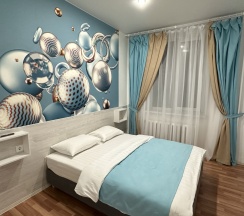 4-местные 1-комнатные апартаменты студия в Баринн