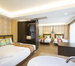 Семейная студия Deluxe в Phi Phi Nice Beach Hotel Hip