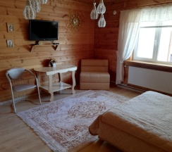 Семейный номер Standard с балконом и с красивым видом из окна в Апартаменты