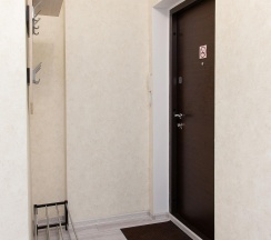 4-местные апартаменты студия с 1 двуспальной кроватью в AntoninaApartments (АнтонинаАпартментс) на улице Крылова