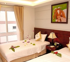 Двухместный номер Deluxe 2 отдельные кровати в Nam Hung Hotel