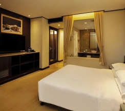 Двухместный люкс c 1 комнатой (двуспальная кровать) в The Davis Bangkok Hotel