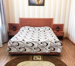 Номер эконом с 1 двуспальной кроватью (с завтраком) в Приморская