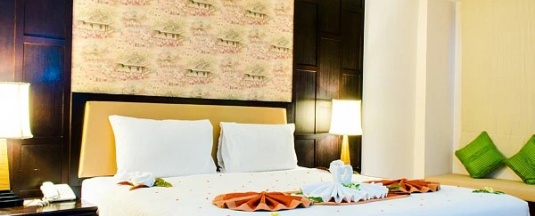 Двухместный номер Deluxe with Jacuzzi двуспальная кровать в Курорт Nipa Resort