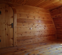 Комната эконом с 2 односпальными кроватями Кедровый дом (общие удобства) в Портал Белуха