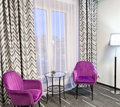 Делюкс с балконом и двуспальной кроватью в Moscow Point-Red October