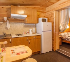 Номер студия с 1 двуспальной кроватью в На ладони