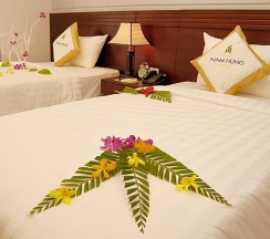Двухместный номер Deluxe 2 отдельные кровати в Nam Hung Hotel