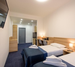 Номер студия стандарт с 1 двуспальной кроватью в Odoyev. Sky