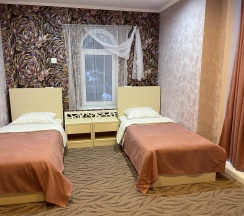 Стандарт с тремя раздельными кроватями в Rabat hotel