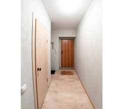 1-комнатные апартаменты студия с двуспальной кроватью в Апартаменты NHome