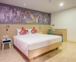 Двухместный люкс двуспальная кровать в Ibis Styles Bangkok Sukhumvit 50