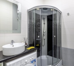 Улучшенная студия с 2-ух спальной или двумя 1-ми кроватями в Pulkovo Apart