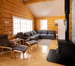 Коттедж улучшенный (Желтый дом) в Forrest Lodge Karelia