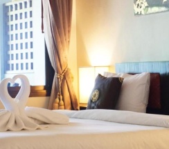 Двухместный номер Deluxe с видом на море двуспальная кровать в Lamai Inn 99 Bungalows