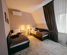 Номер делюкс комфорт с 2 односпальными кроватями в Loft-hotel