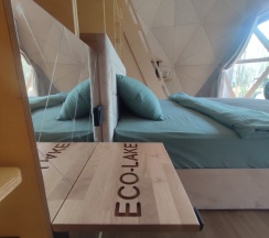 Сфера с купелью в Eco-Lake